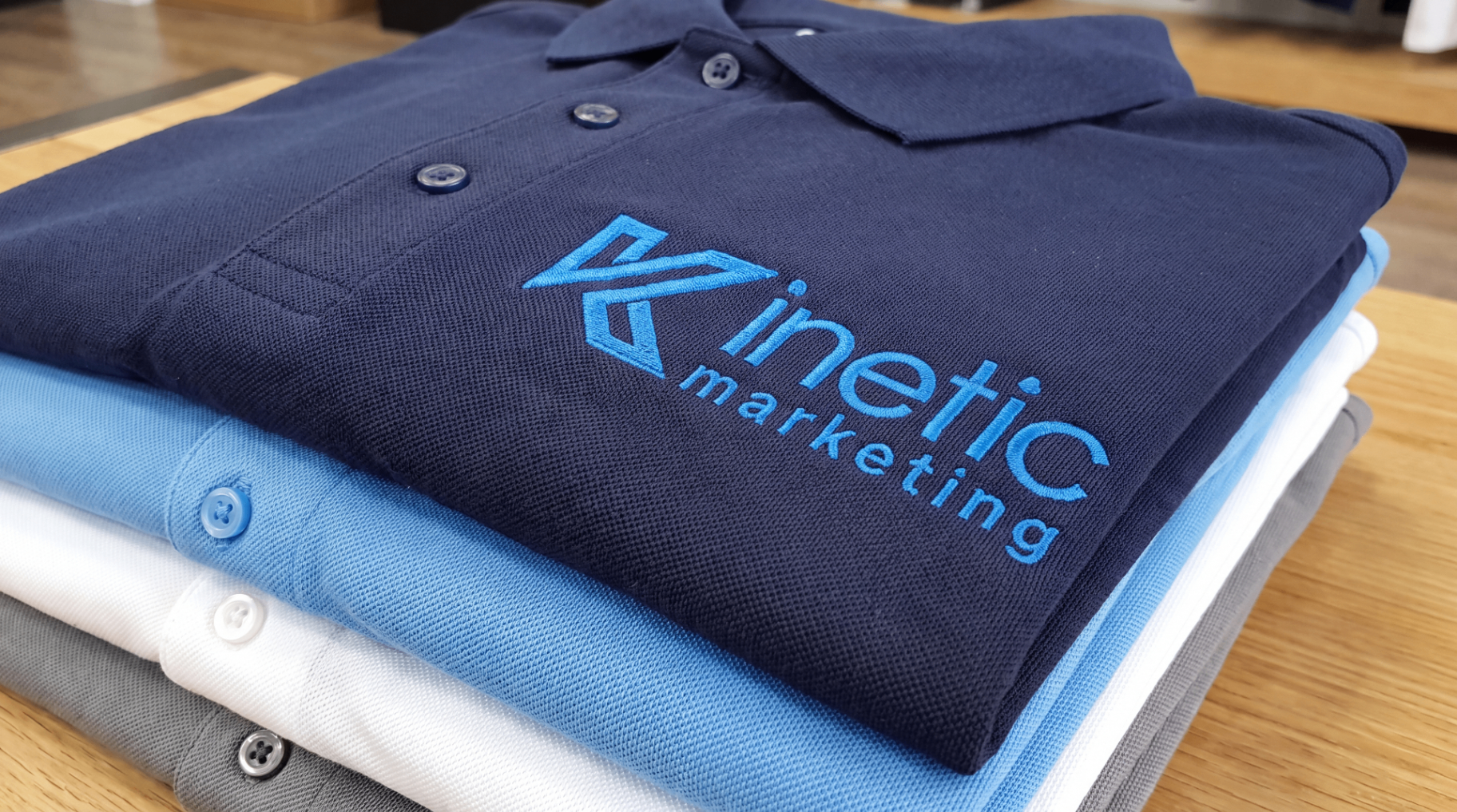 Kinetic Marketing print and branded products